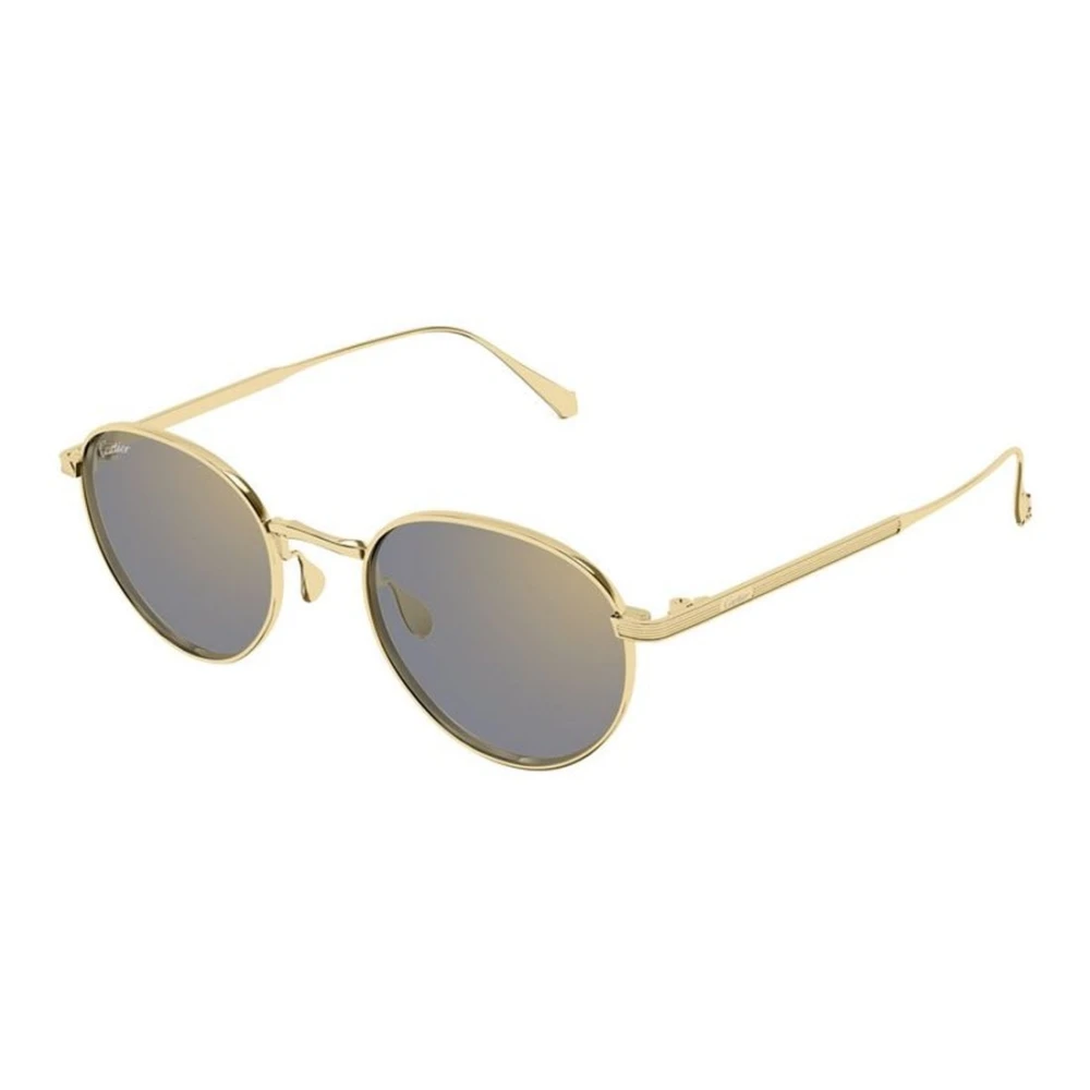 Cartier Unisex Yellow Sunglasses, 49 Mm, Sunglasses