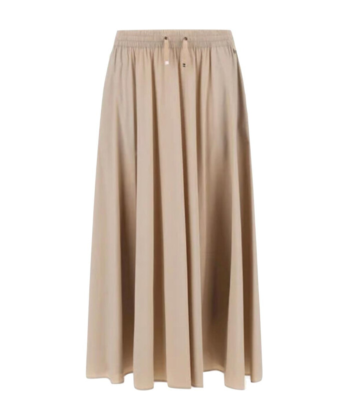 jupe-longue-en-nylon-stretch-avec-cordon