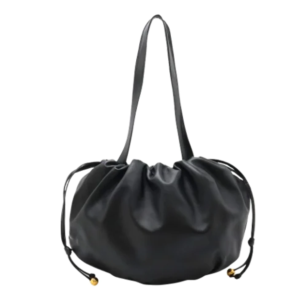 Bottega Veneta Vintage Pre-owned Leather totes Black Dames