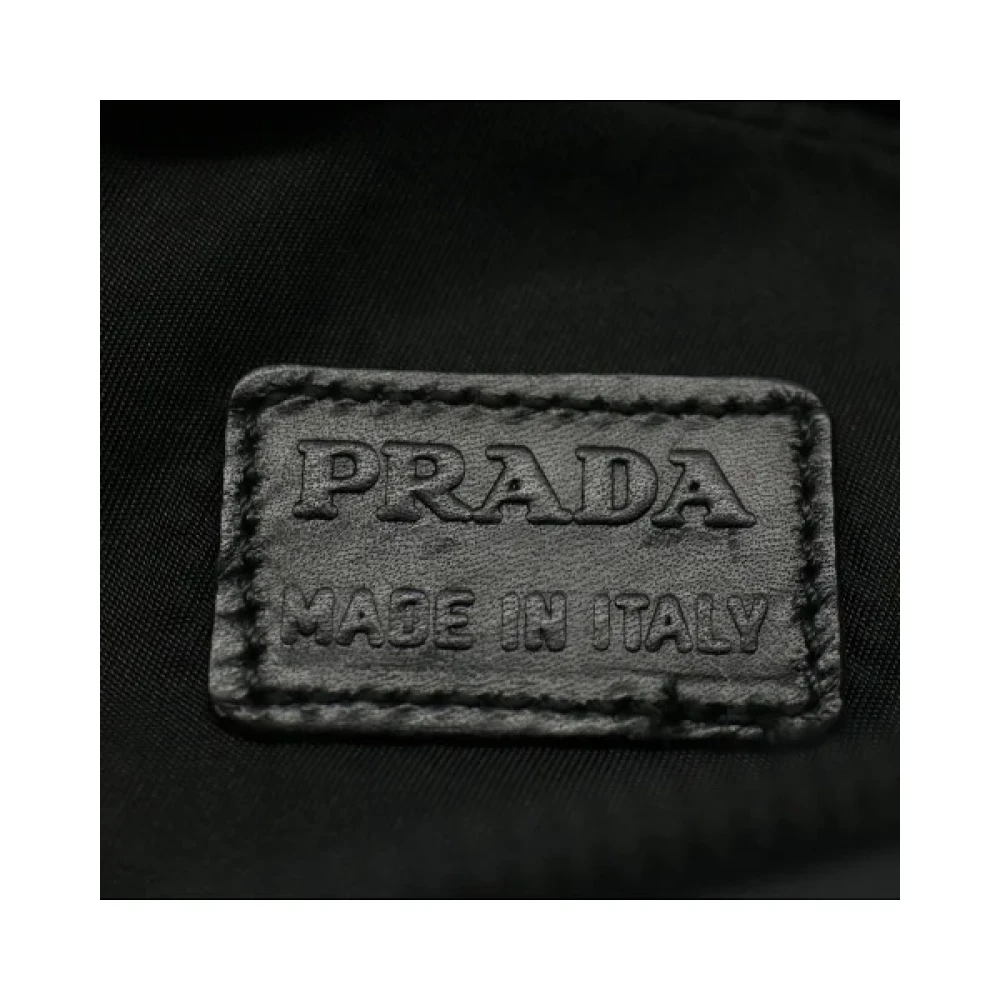 Prada Vintage Pre-owned Wool prada-bags Gray Dames