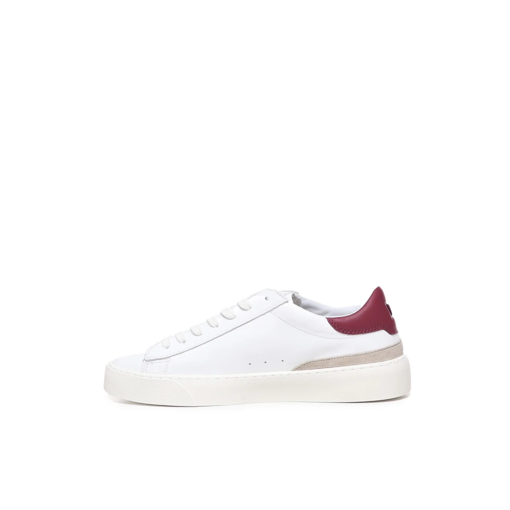 D.a.t.e. Witte Leren Sneakers White Heren