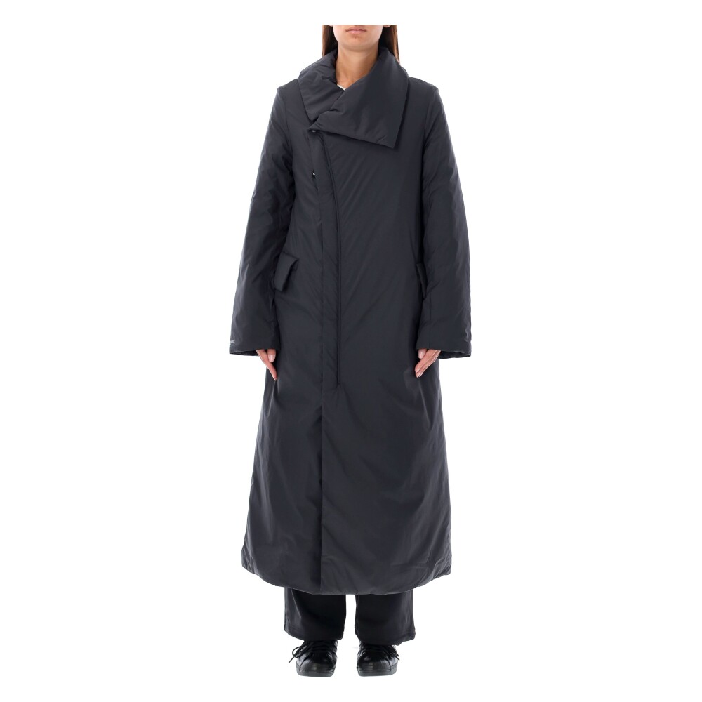 Manteau Long en Duvet Noir AW24 Y 3 Homme Miinto