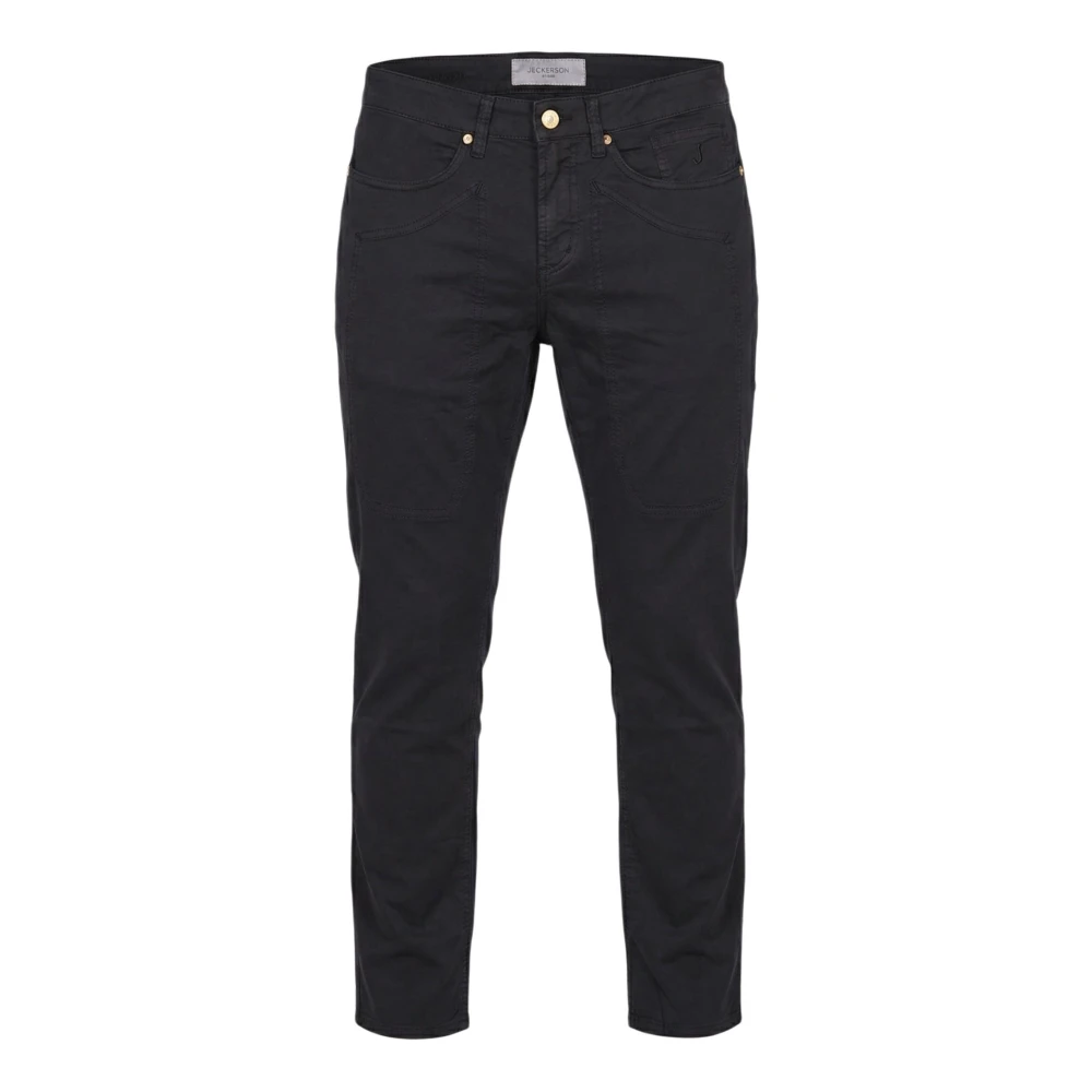 Jeckerson Men's Blue Slim Fit Jeans, W30, John 5-Pocket Trousers