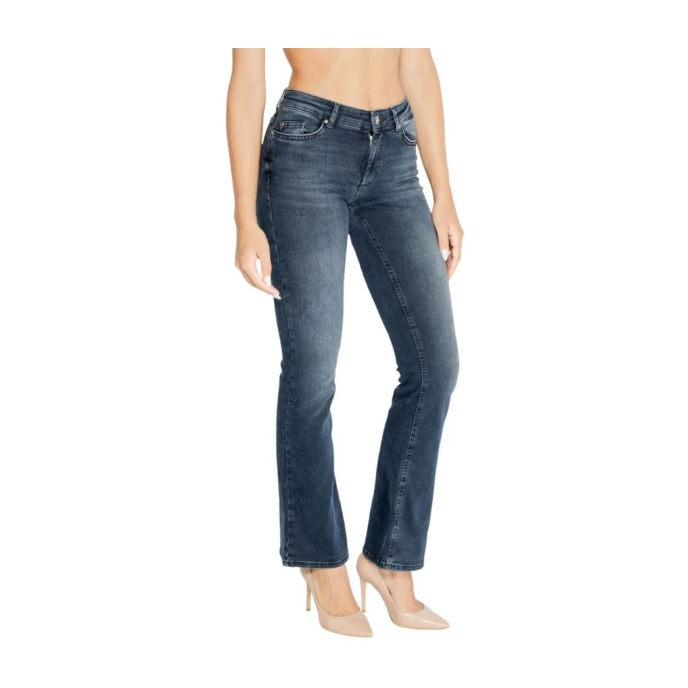 Only Blauwe Bootcut Jeans voor Vrouwen Blue Dames