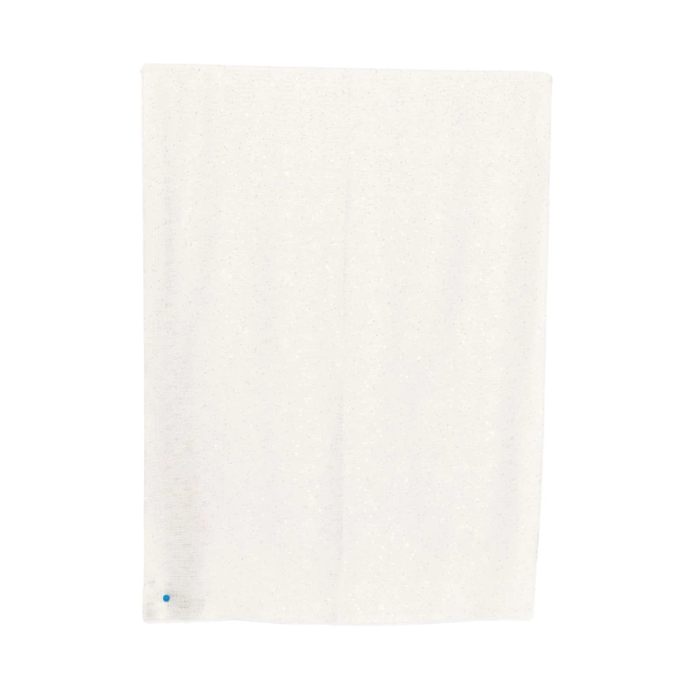 Emporio Armani Women's Beige Scarves, One Size, Stole With Micro Sequins
