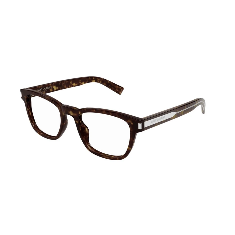 Saint Laurent Klassieke Havana Zonnebril Brown Dames