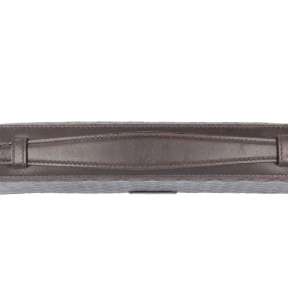 Gucci Vintage Pre-owned Leather gucci-bags Brown Heren