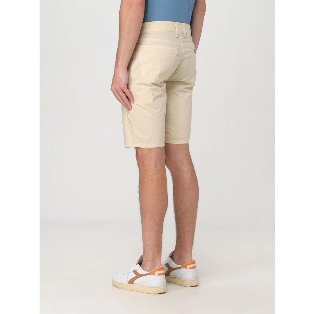 Jeckerson Beige Casual Bermuda Shorts Beige Heren