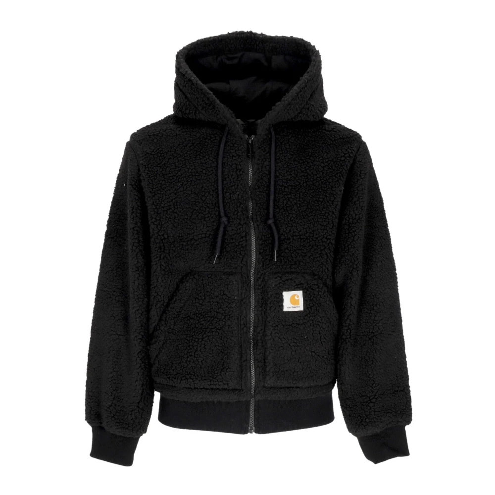 Carhartt Wip Svart Aktiv Foder Sherpa Huva Jacka Black, Herr