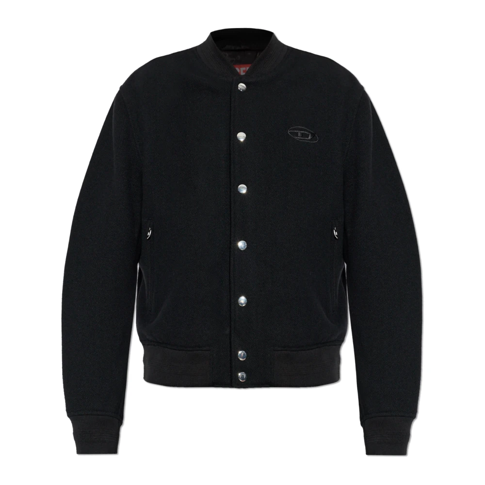 Diesel Herr Svart Jackor L, Nylon, Wool Jacket J-Arry-Wrd