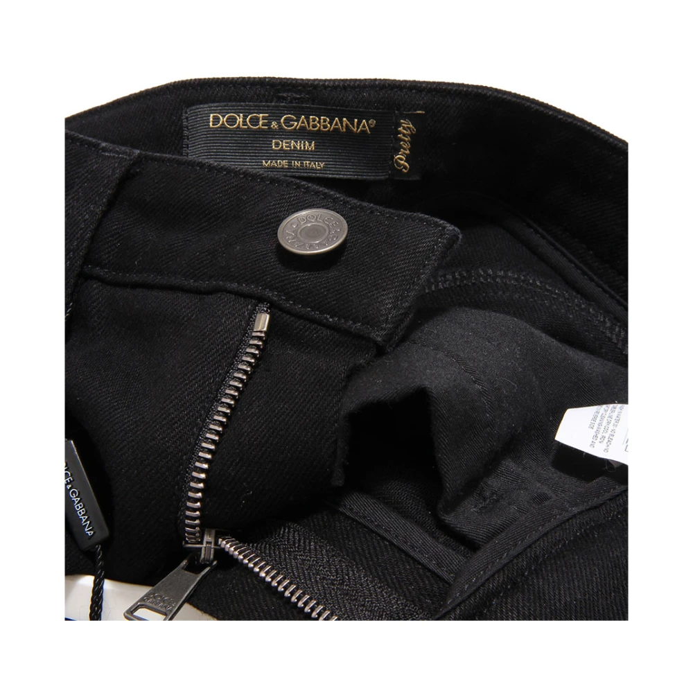 Dolce & Gabbana Slim Fit Jeans Black Dames