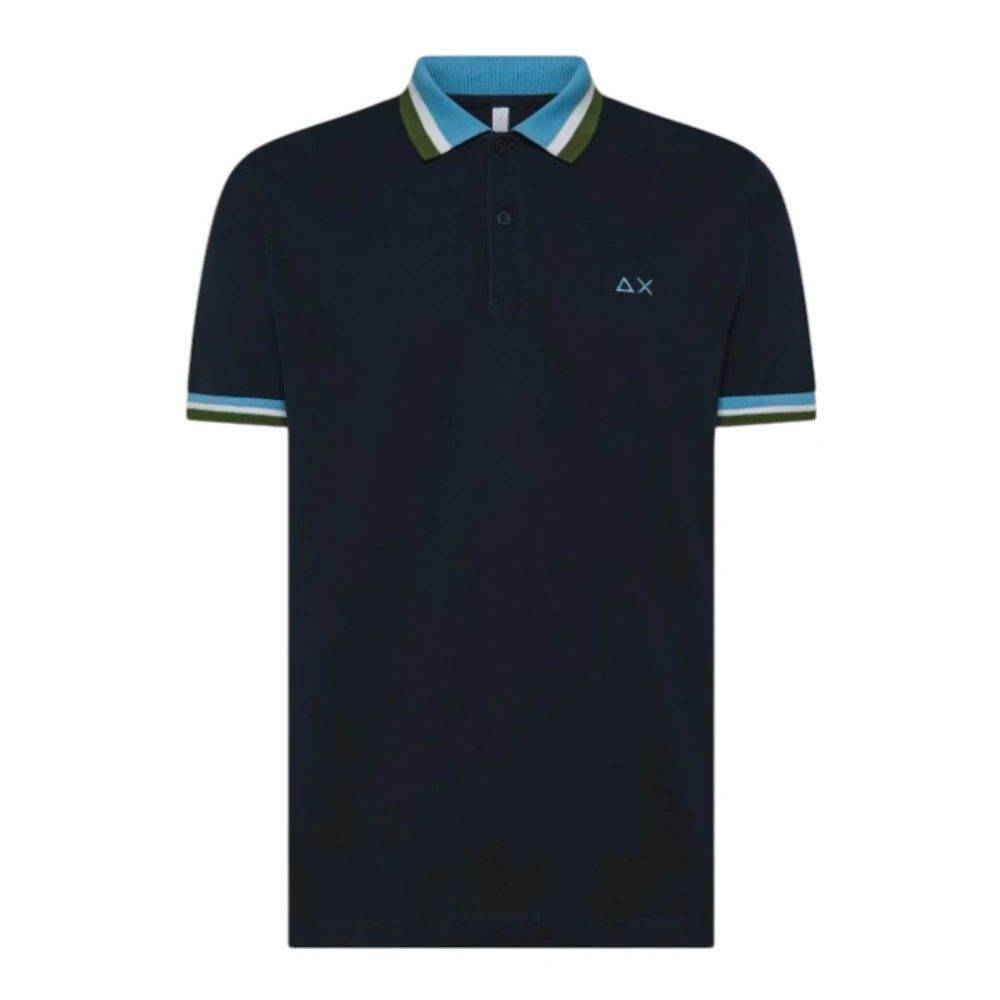 Sun68 - Tops > Polo Shirts - Blue - Sun68 - Modalova