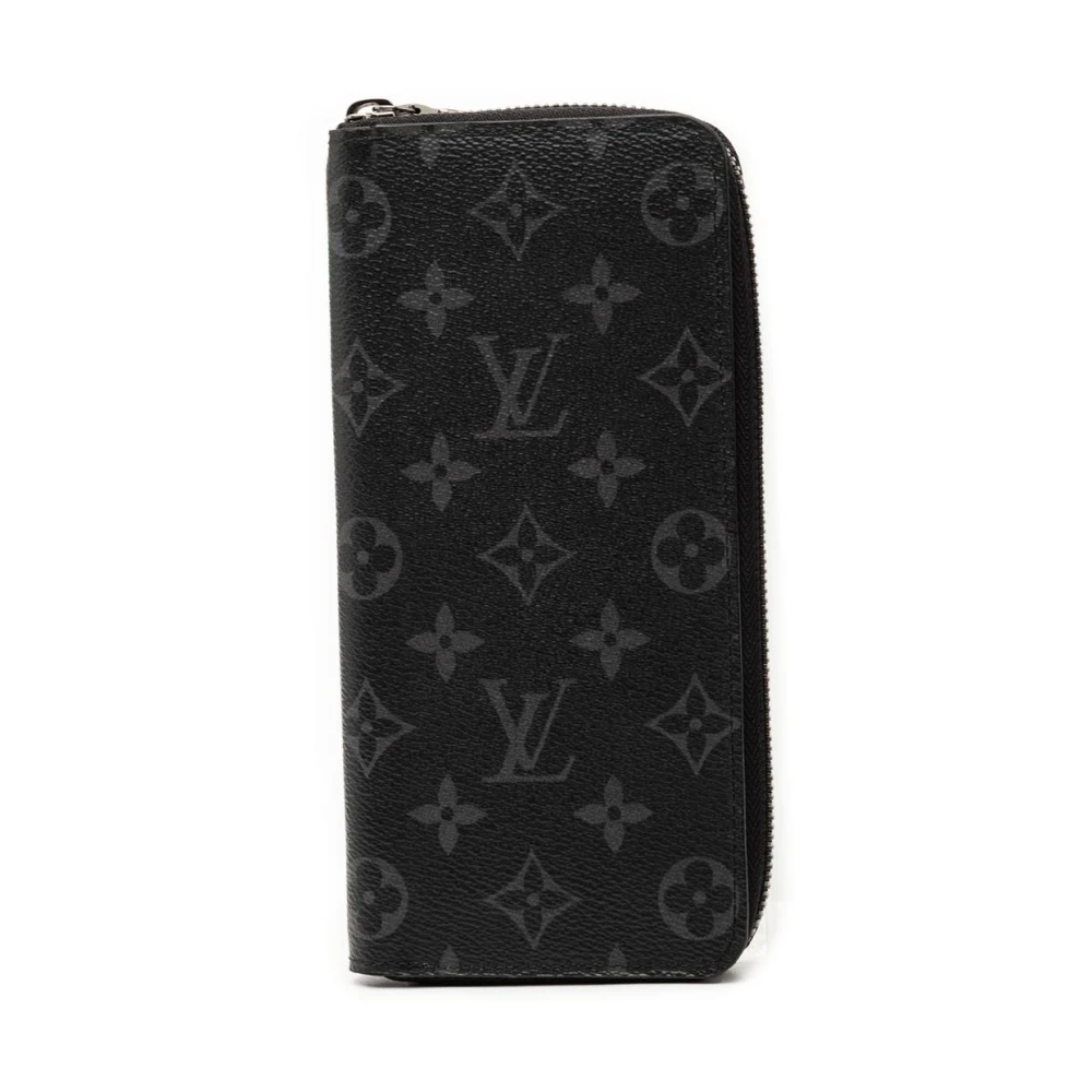 Louis Vuitton Vintage Women's Black Pre-Owned Zip Around Wallet