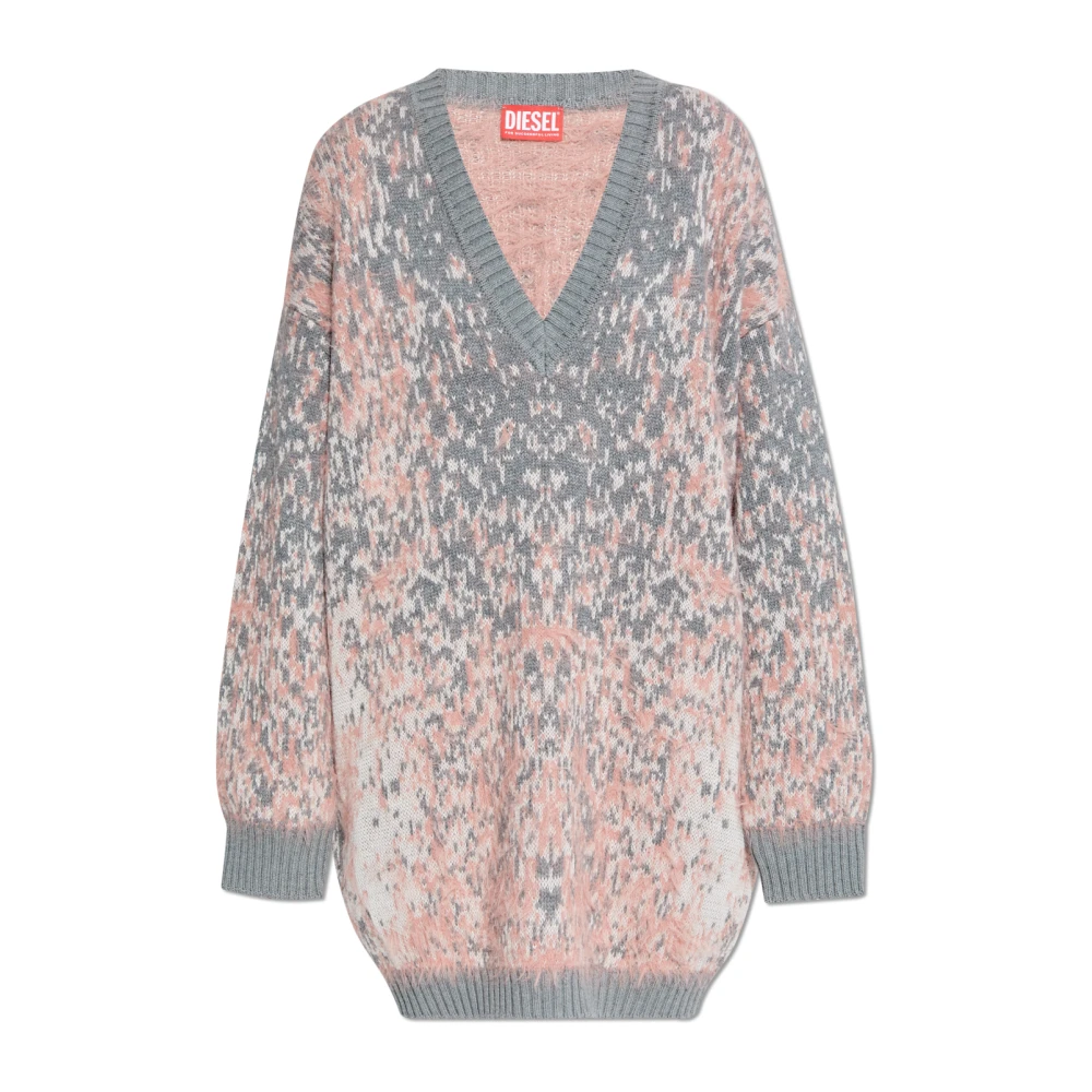 Diesel Sweater M-Rosario Pink Dames
