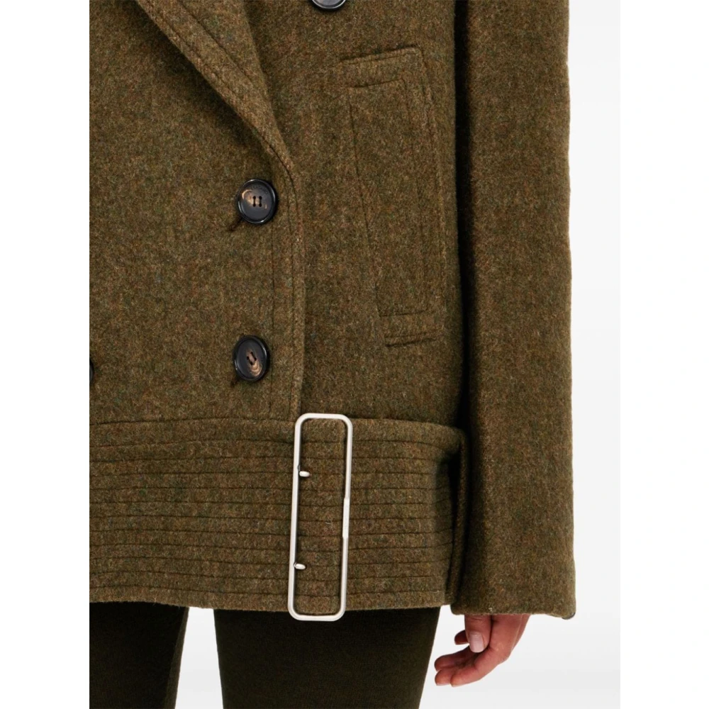 Salvatore Ferragamo Stijlvolle Jassen Collectie Green Dames