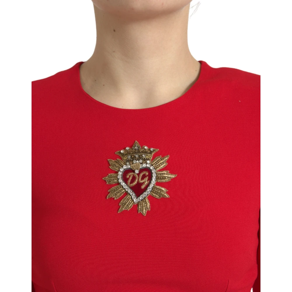 Dolce & Gabbana Short Dresses Red Dames