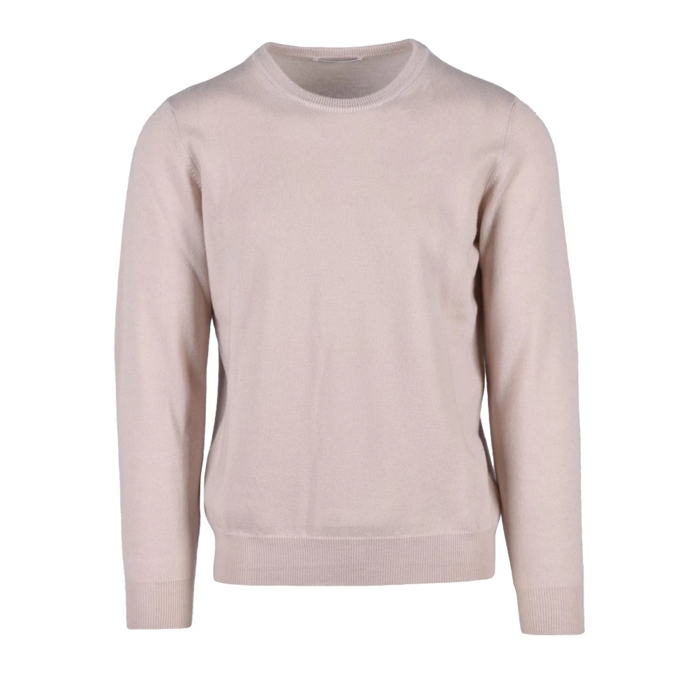 Kangra Wollen Gebreide Trui Beige Heren