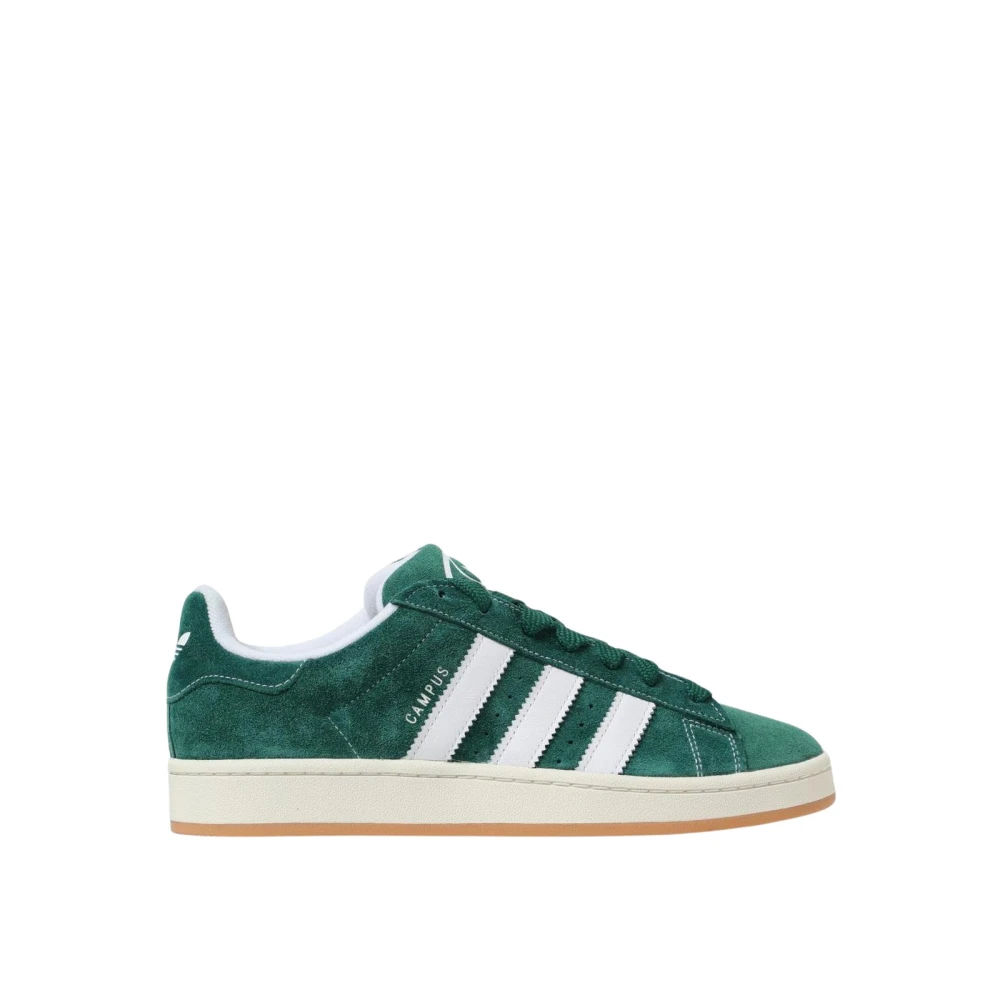 Adidas Originals Men's Green Campus 80S Suede Sneaker