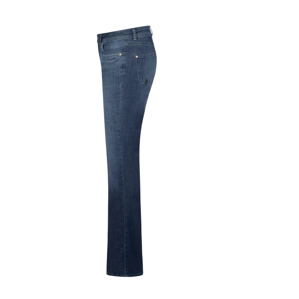 RAFFAELLO ROSSI Flared Denim Jeans Blue Dames