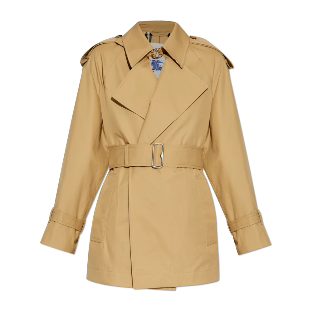 Burberry Katoenen trenchcoat Beige Dames