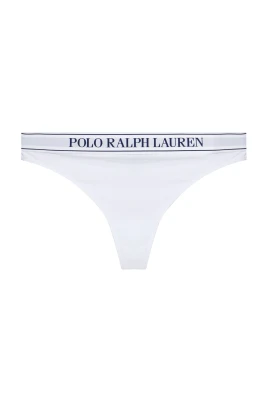 Cotton Logo Thong