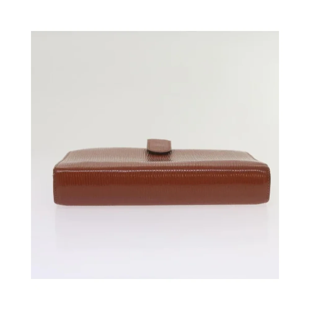 Louis Vuitton Vintage Pre-owned Leather home-office Brown Dames