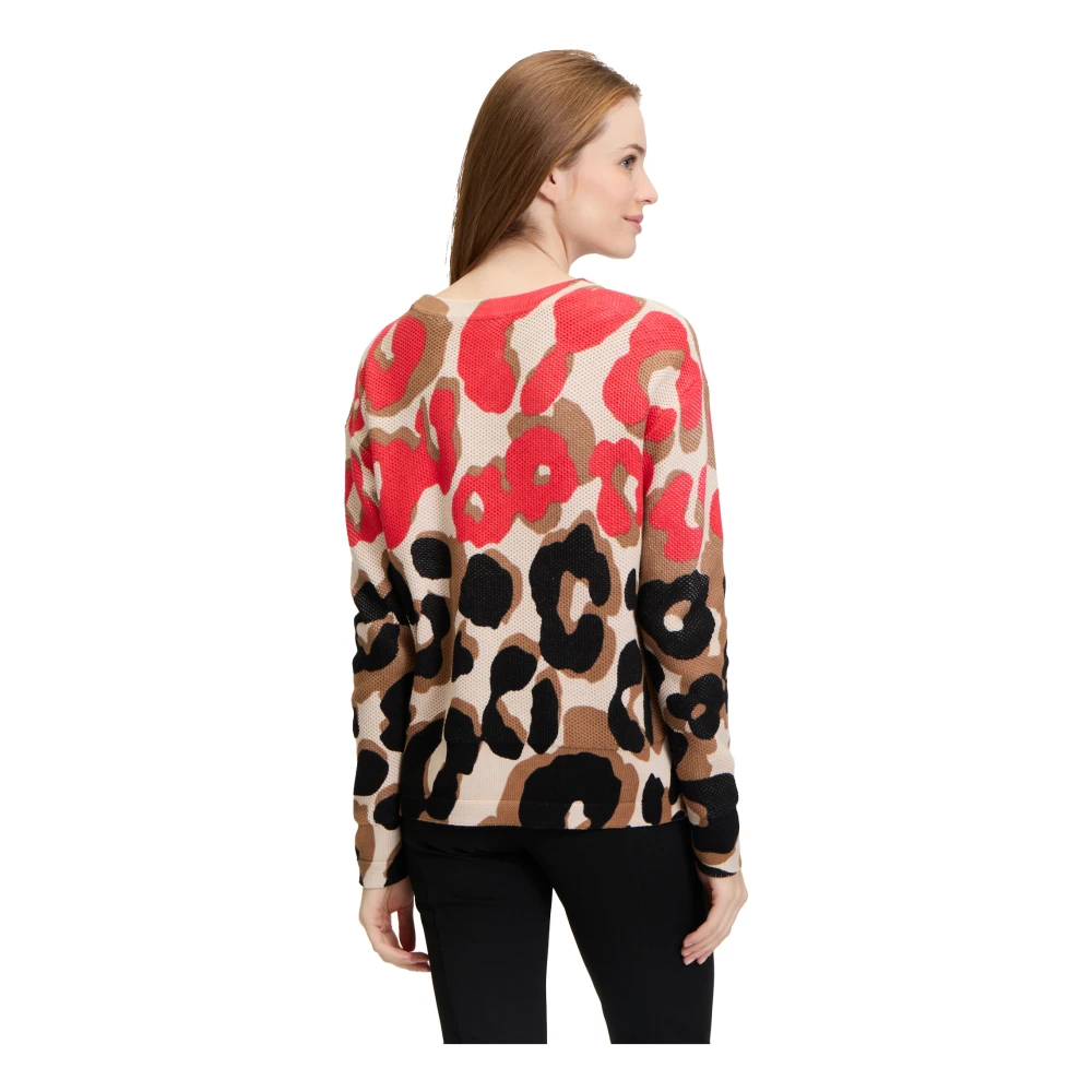 Betty Barclay Trui met dierenprint Multicolor Dames