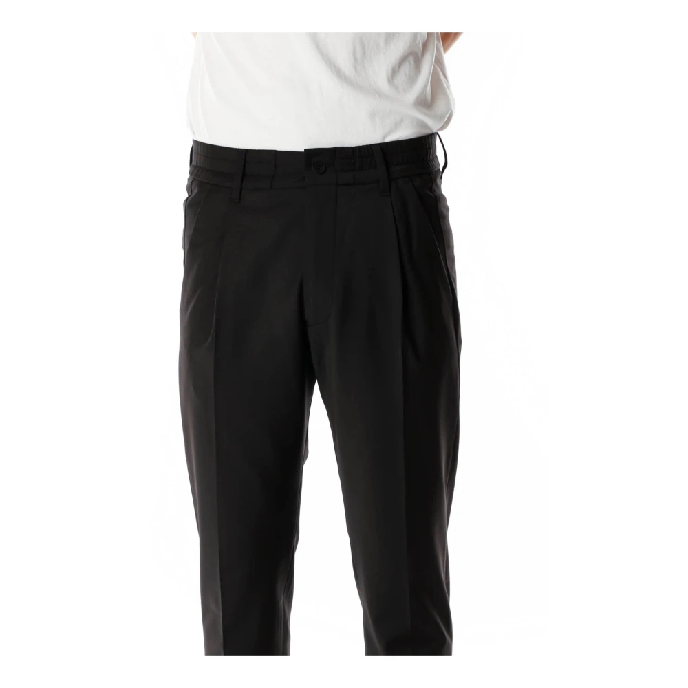 drykorn Tapered Fit Chino Broek Black Heren