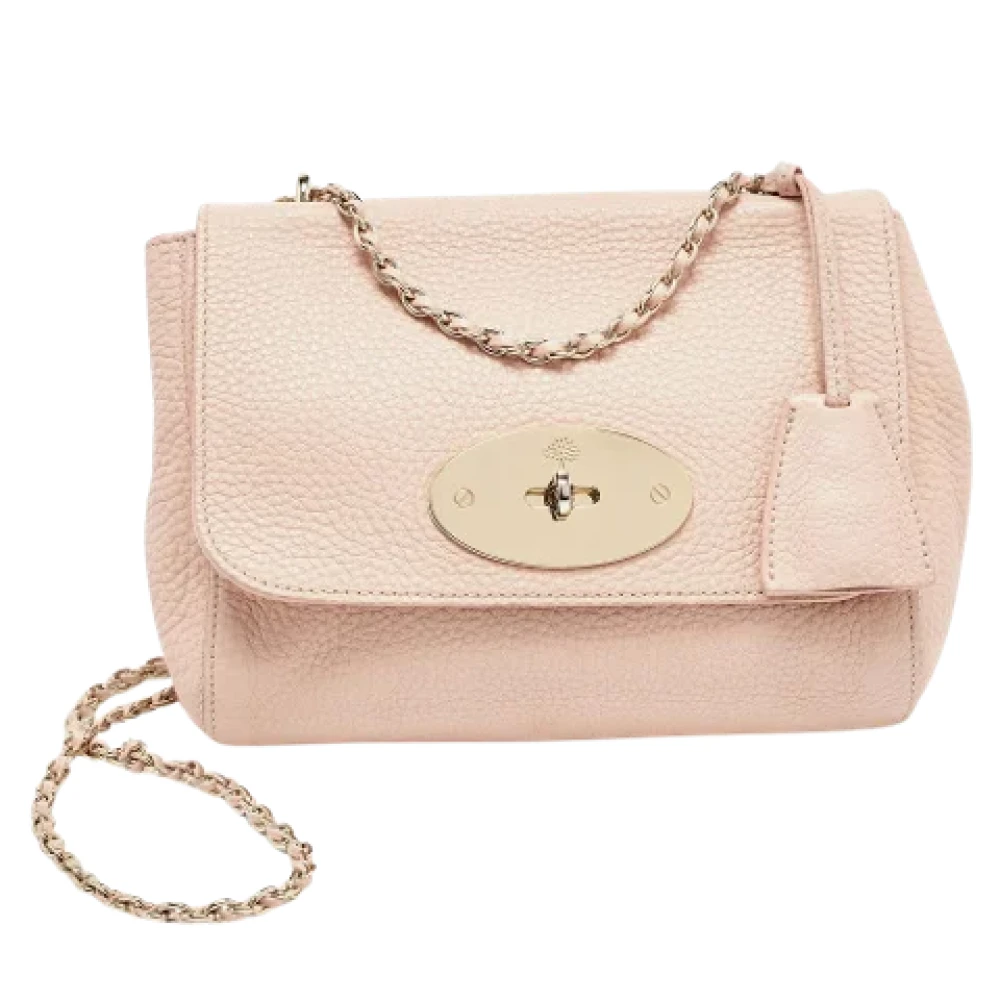 Mulberry Pre-owned Leather shoulder-bags Pink Dames