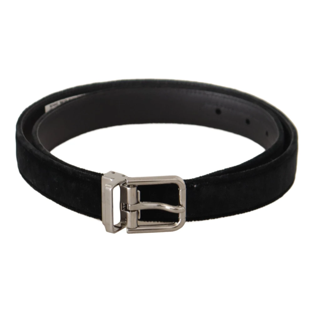 Dolce & Gabbana Uomo Nero Cintura Splendida