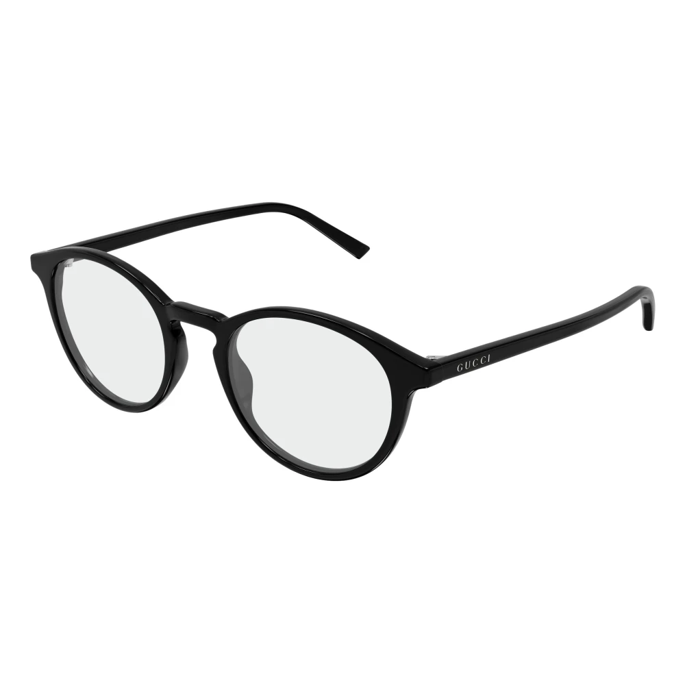 Gucci Men's Black Glasses, 49 Mm, Pantos Optical Frame