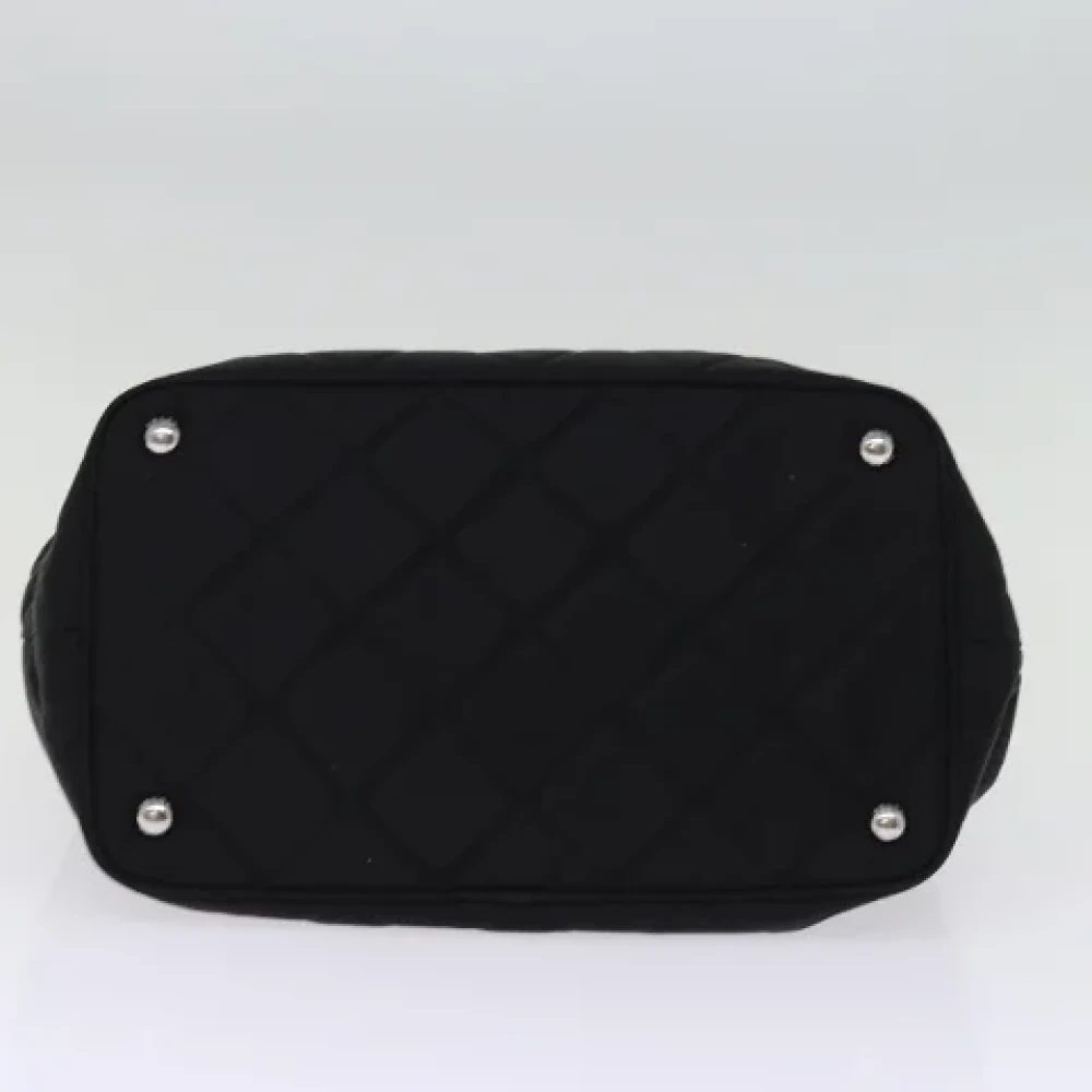 Prada Vintage Pre-owned Nylon prada-bags Black Dames