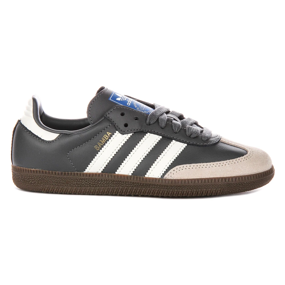 Adidas Men's Gray Samba Og - Skateboarding - 2 Uk - Sport