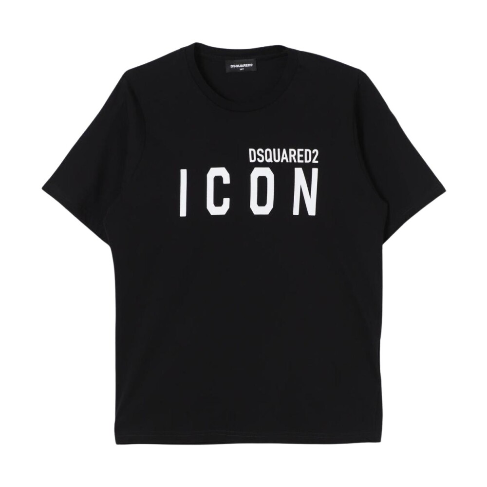 美品　　 DSQUARED2 KIDS ロゴTシャッ　14Y ディースクtシャツ Dsquared2 Kids ディースクエアード・キッズ ロゴ Tシャツ