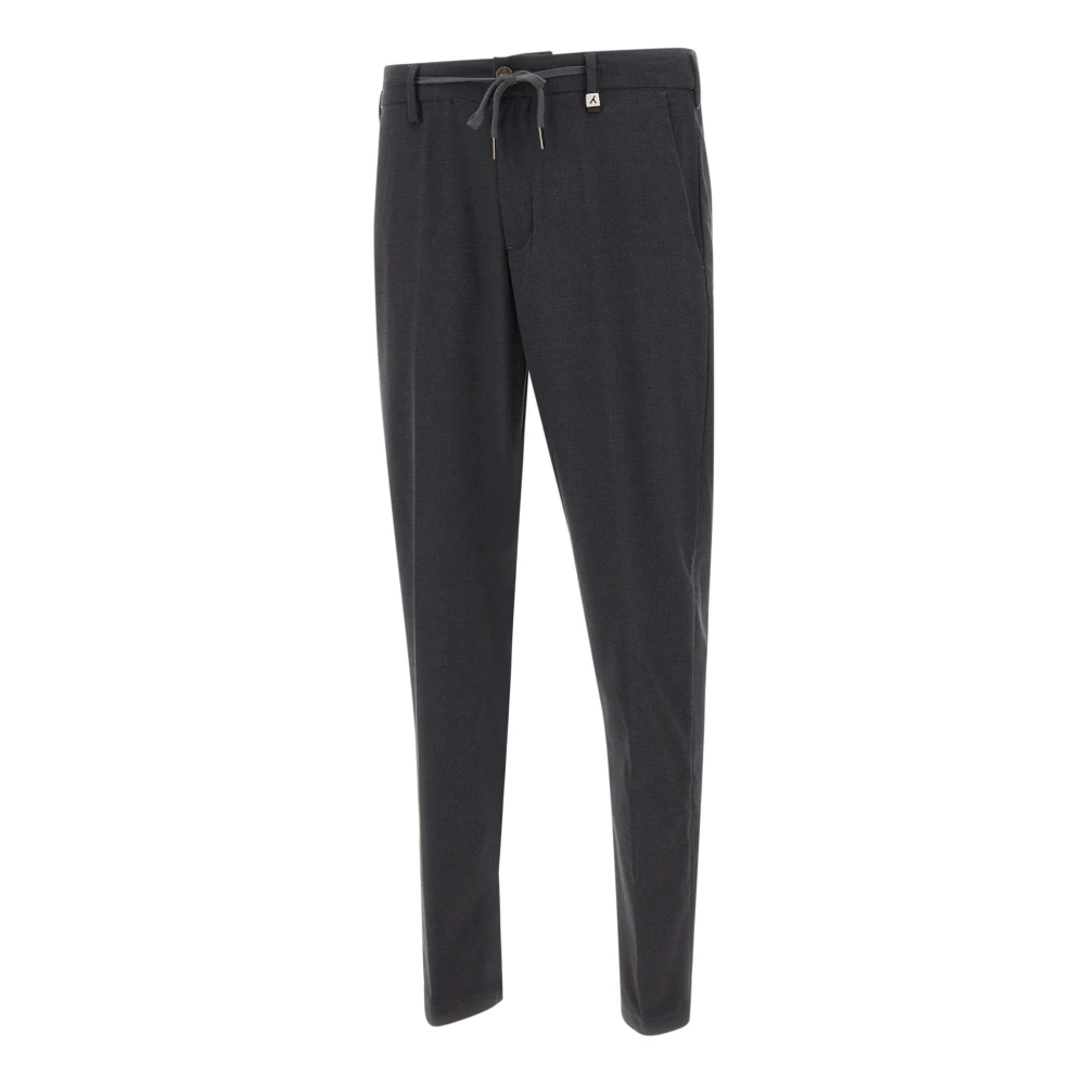 Myths Men's Gray Apollo Trousers - Straight Trousers - L - Trousers