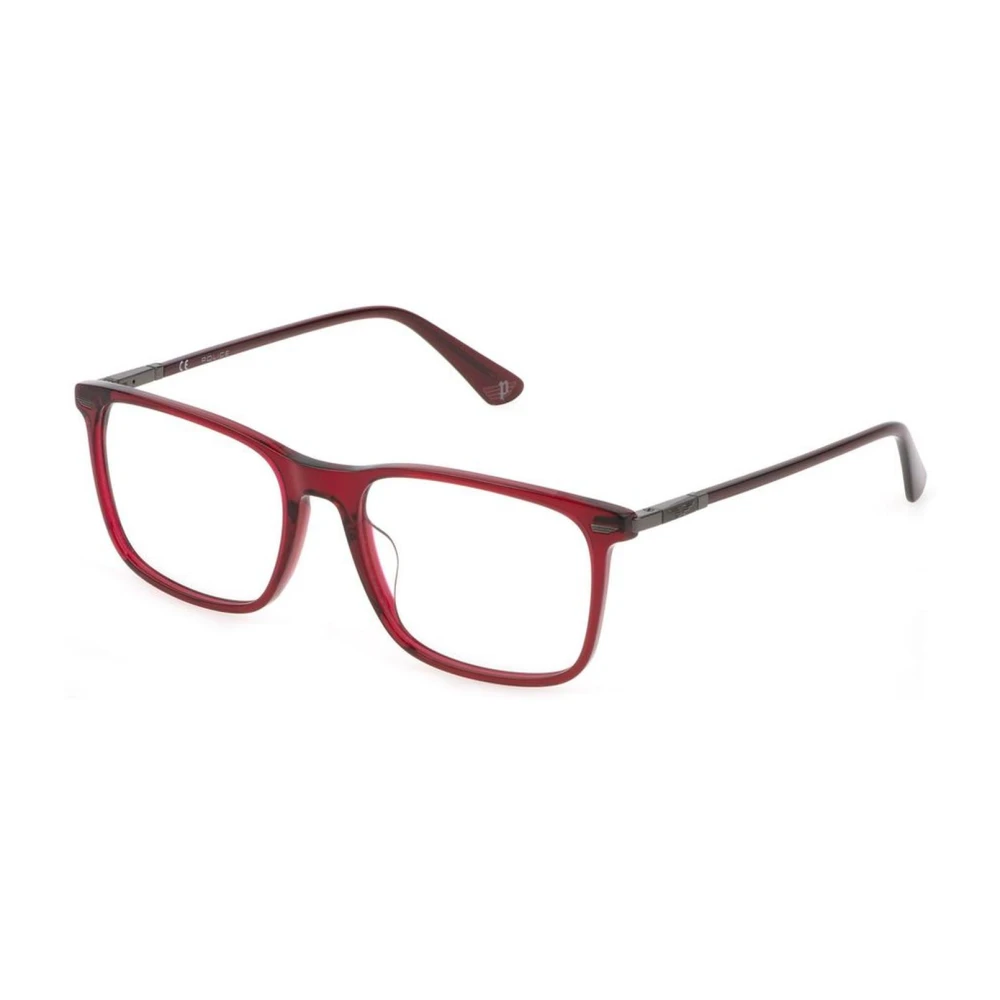 Police Rode plastic frames met wijzerplaat armband Red Heren