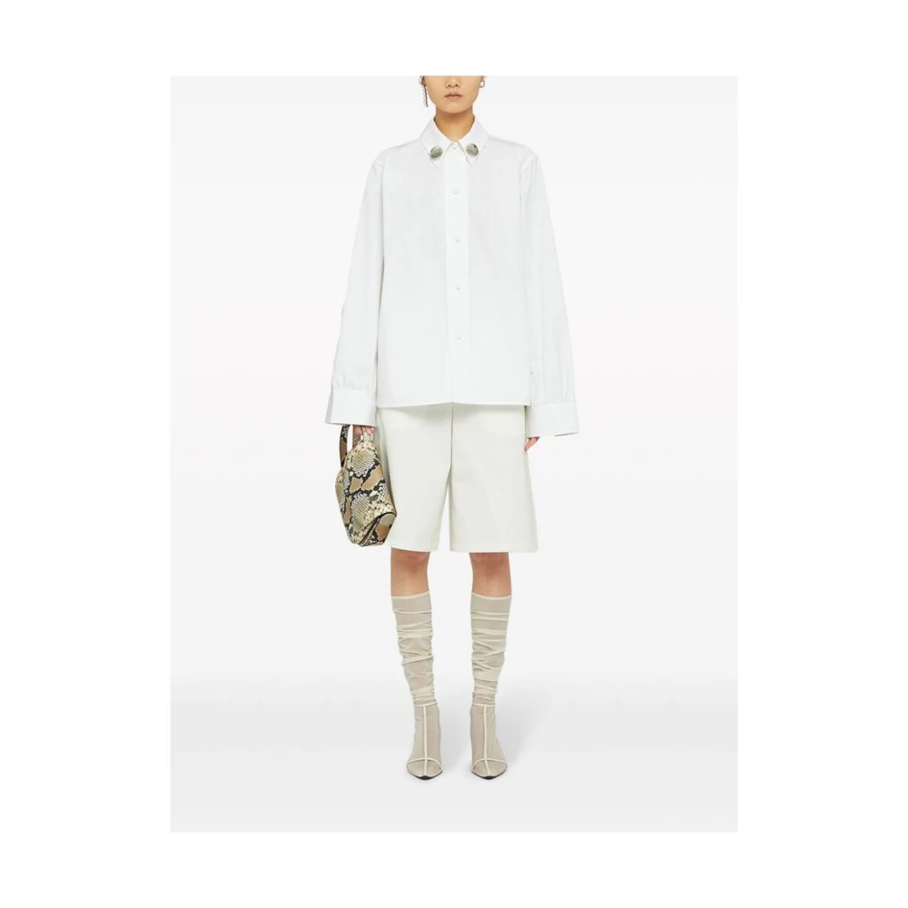 Jil Sander Shirts White Dames