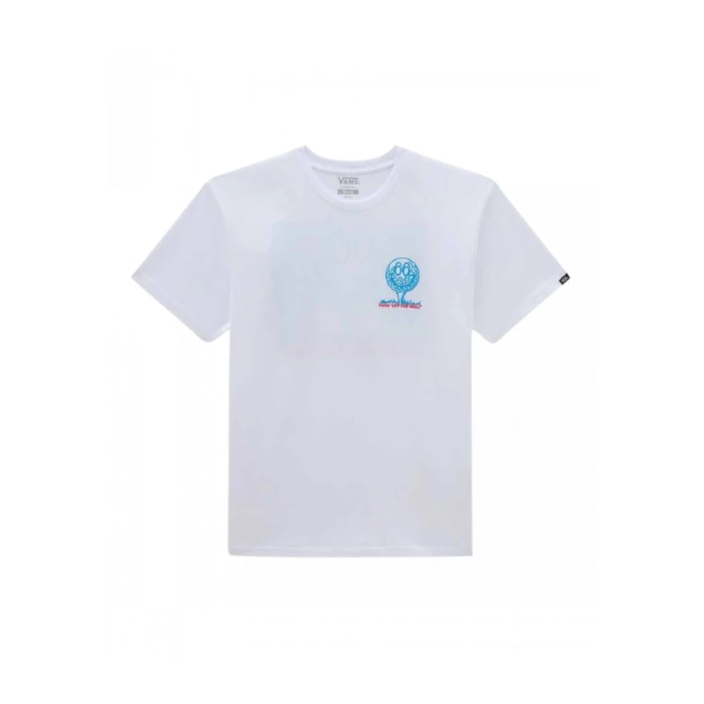 Vans Katoenen T-shirt Ronde Hals White Heren