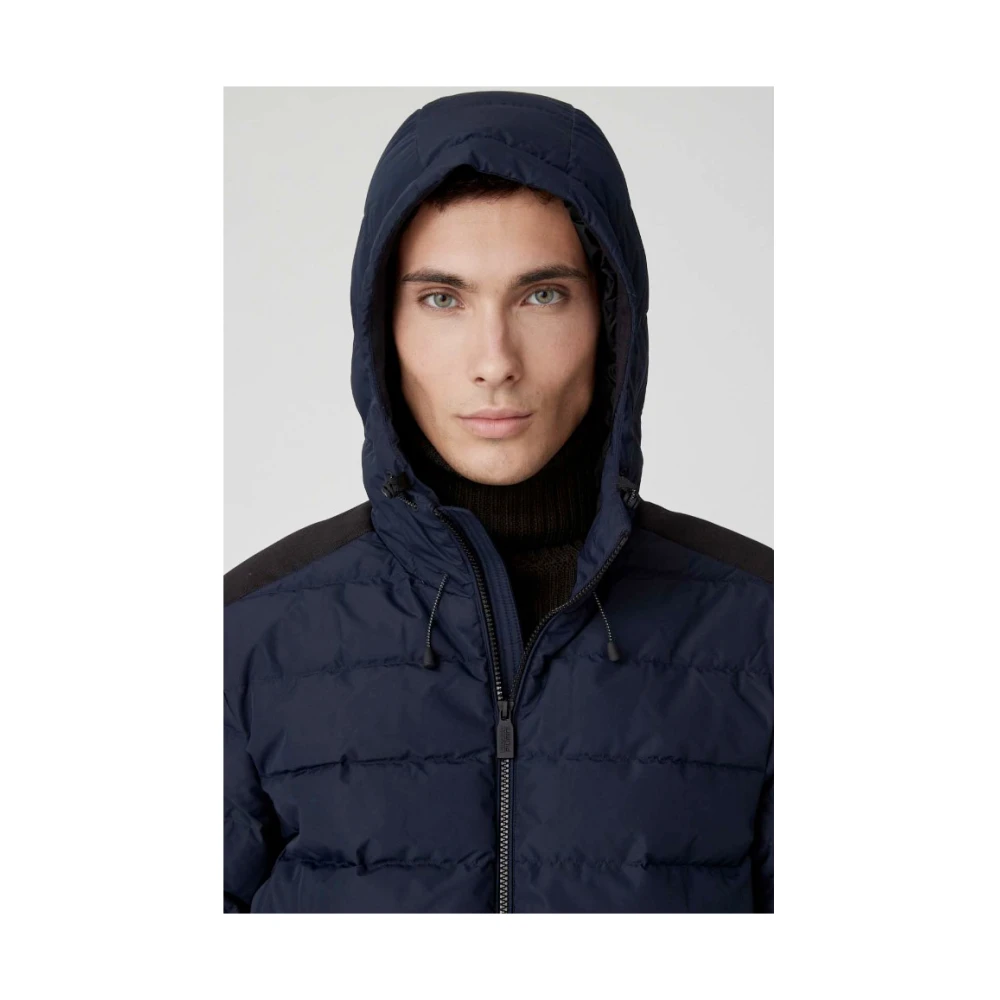 Ciesse Piumini Blauwe Winter Hooded Pufferjas Blue Heren