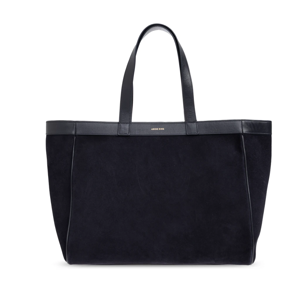 Anine Bing Women's Blue Rio Medium Shopper Bag - Shopping Bags - One Size - Bags