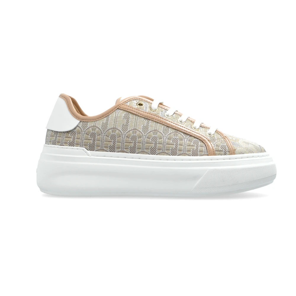 Furla Women's Beige Nuage Trainers - Sneakers - 7 Uk - Shoes