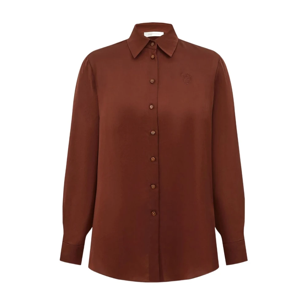 Zimmermann Women's Brown Shirts - Shirts - S - Blouses & Shirts