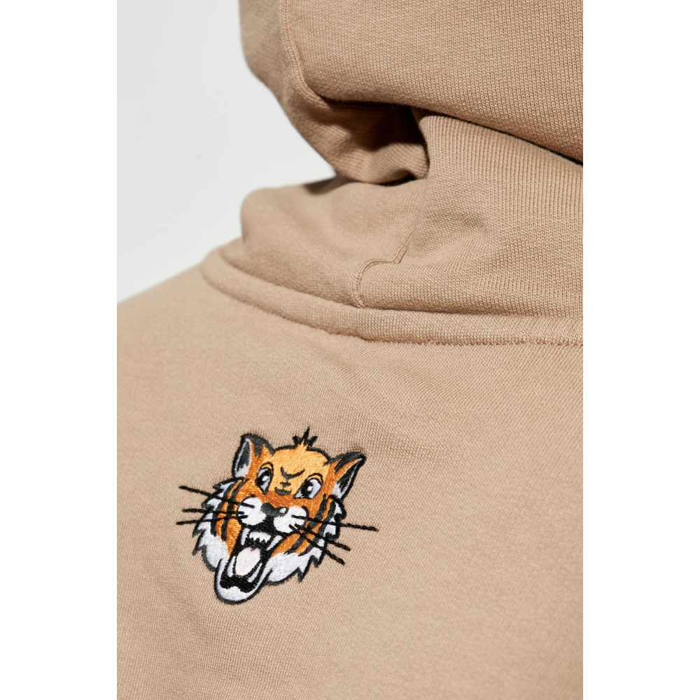 Kenzo Hoodie Beige Heren