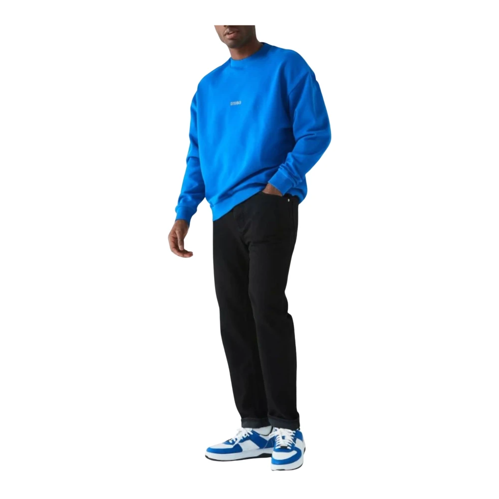 Hugo Boss Stijlvolle Heren Sweater Blue Heren