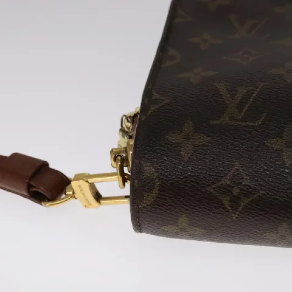Louis Vuitton Vintage Pre-owned Canvas clutches Brown Dames