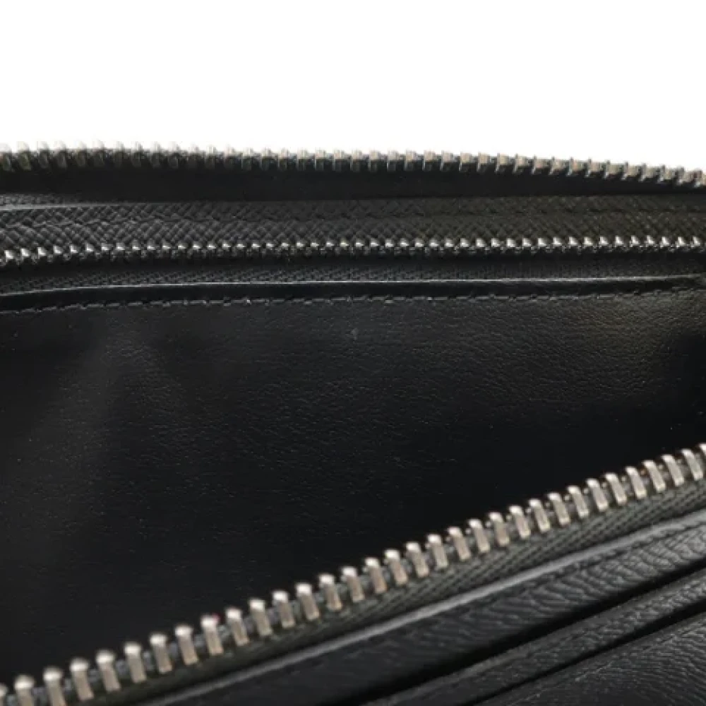 Louis Vuitton Vintage Pre-owned Canvas wallets Black Heren