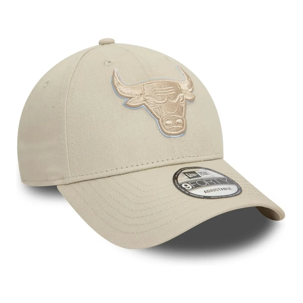 new era Beige Bulls Team Outline Pet Beige Heren