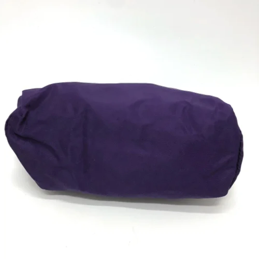 Prada Vintage Pre-owned Fabric clutches Purple Dames