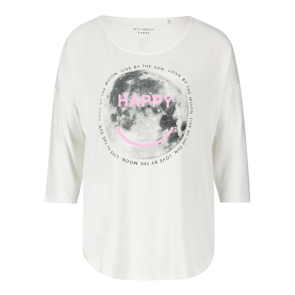 Betty Barclay Long Sleeve Tops White Dames