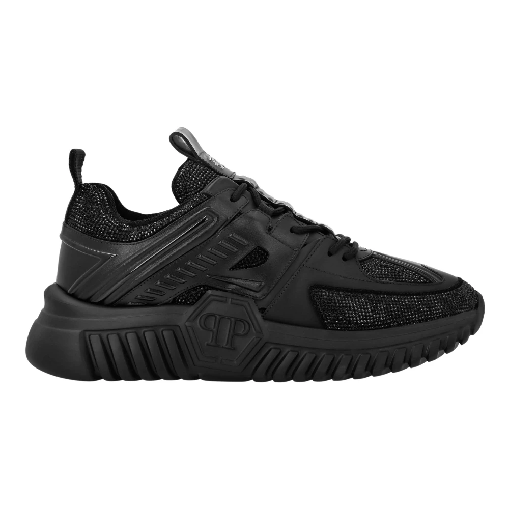 Philipp Plein Supersonic Runner Sneaker unisex Schoenen Zwart